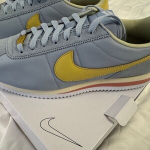 New in box. Never worn. Nike Cortez men’s sneakers size 10